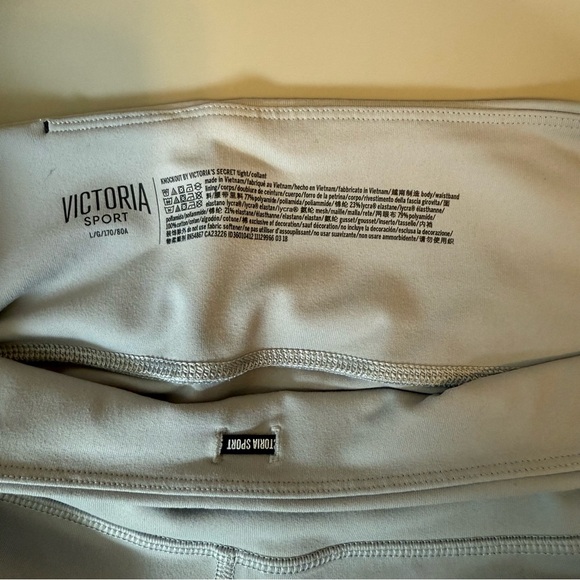Victoria’s Secret Gray Sport Leggings Size L - Picture 7 of 8